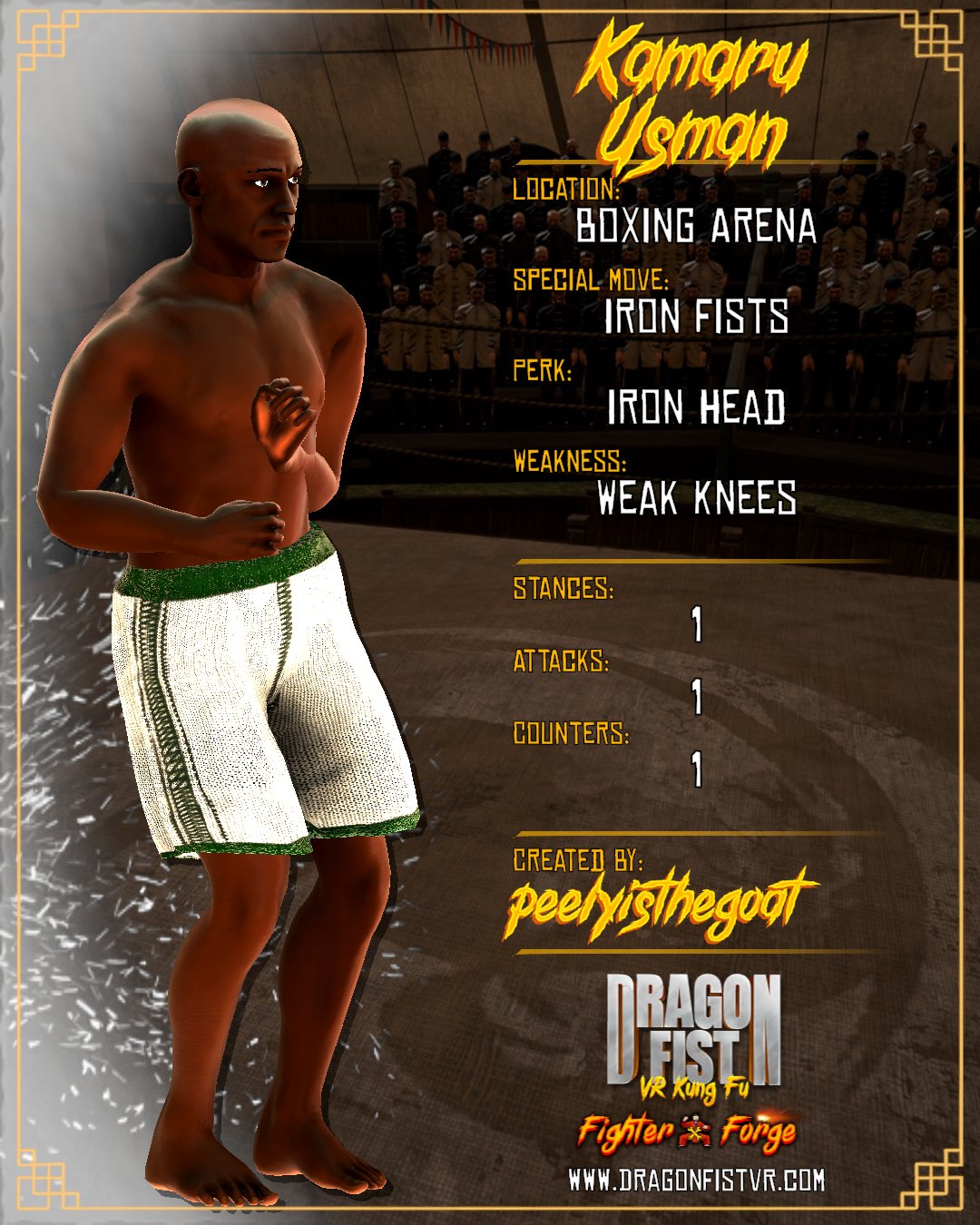 Kamaru Usman - Created By: peelyisthegoat